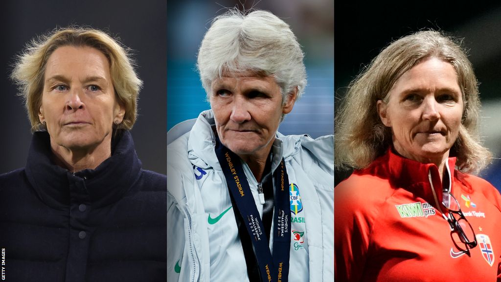 Martina Voss-Tecklenburg, Pia Sundhage and Hege Riise