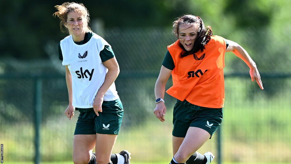 Niamh Fahey (left) and Aine O'Gorman (right) will both head to the World Cup