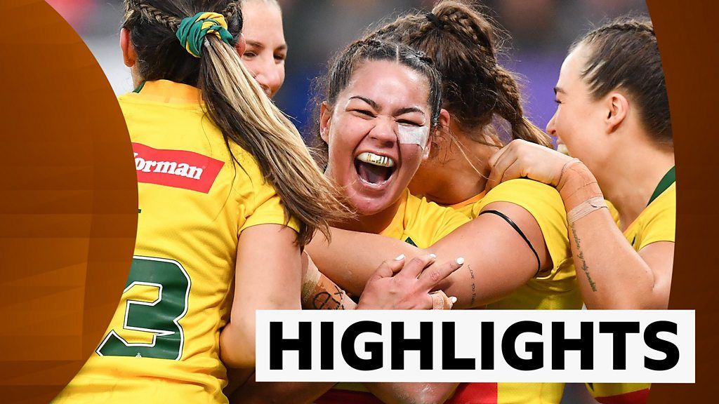 Womens Rugby League World Cup Australia Win Final After Thrashing New Zealand Bbc Sport