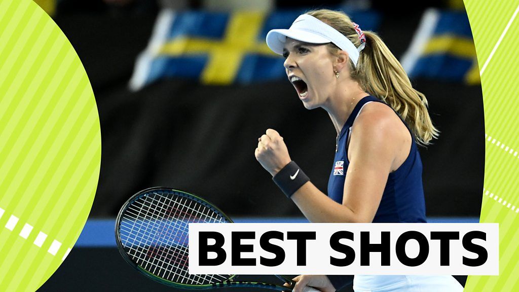 Best Shots As 'breathtaking' Katie Boulter Puts GB Level In BJK Cup ...