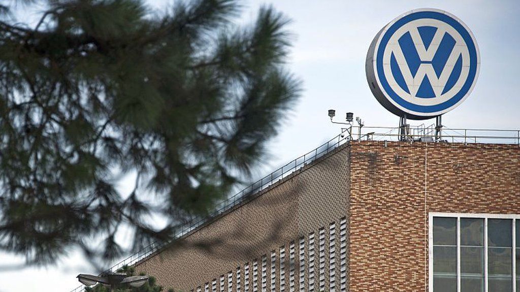 Volkswagen factory in Sao Paulo, Brazil