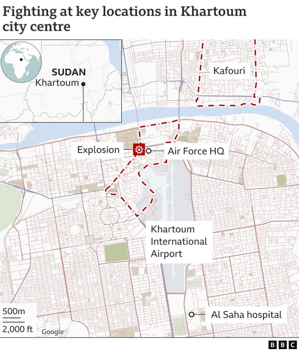 Map of Khartoum