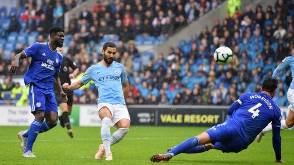 Caerdydd 0-5 Manchester City