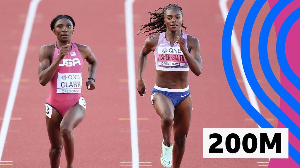 World Athletics Championships: GB's Dina Asher-Smith qualifies for 200m semi-finals