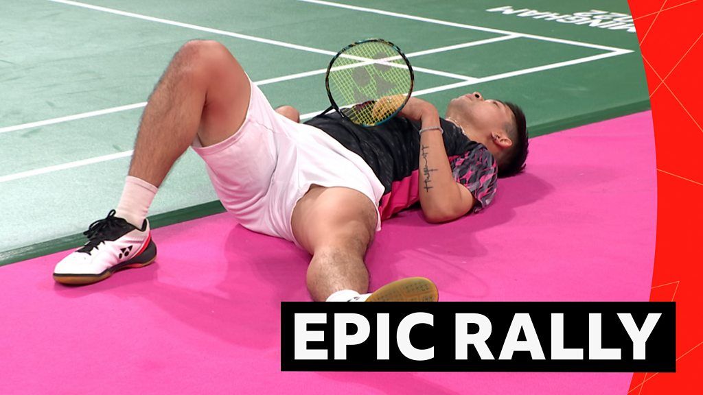Commonwealth Games: Watch brilliant badminton doubles rally