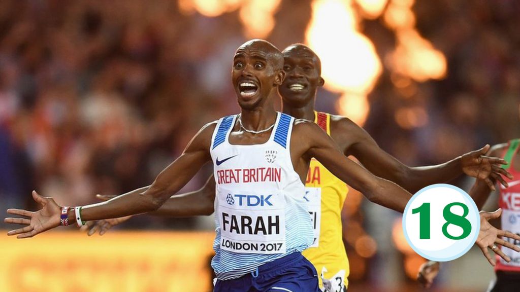 BBC Sport advent calendar Mo Farah wins historic 10,000m world title