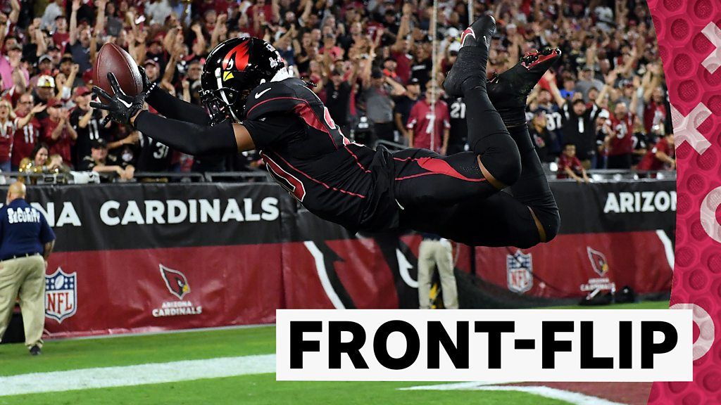 Marco Wilson of the Arizona Cardinals dives into the end zone for a News  Photo - Getty Images