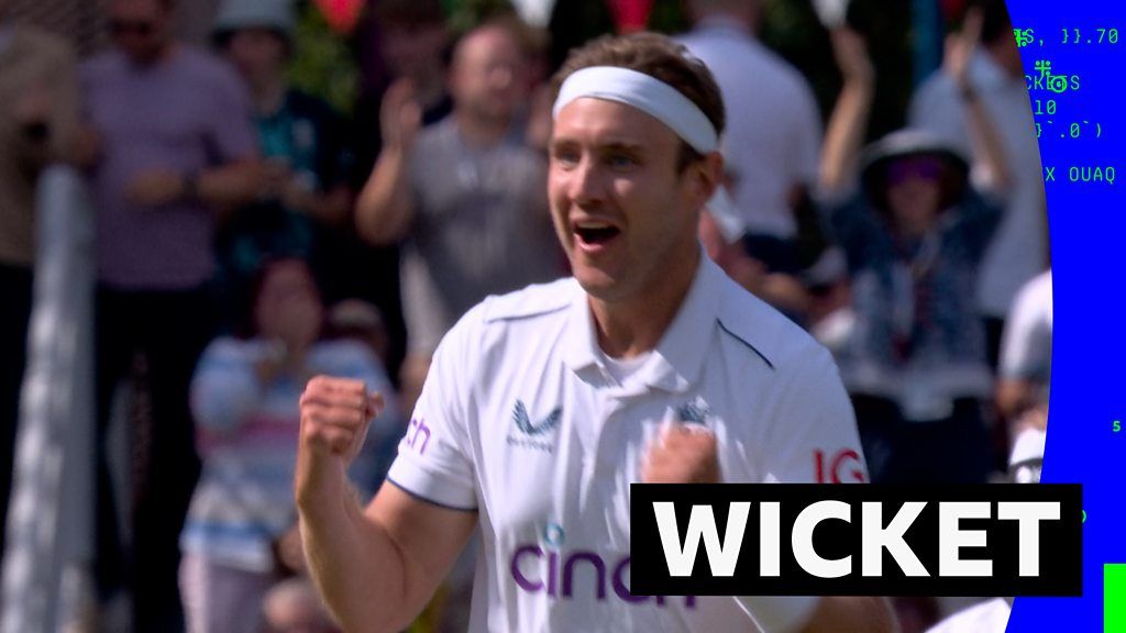 Broad removes Head for 600th Test wicket