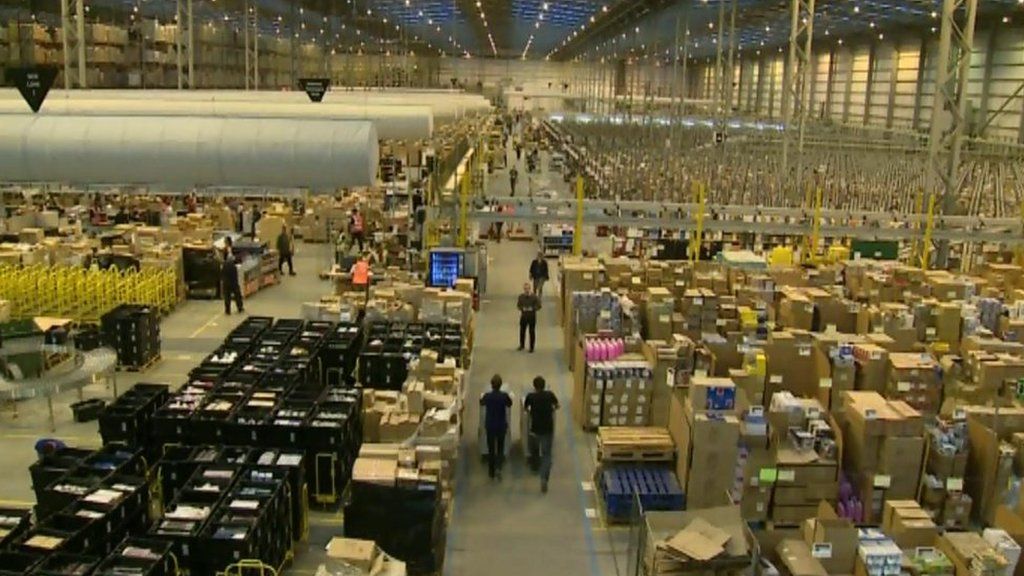 Amazon to open Tilbury docks packing centre - BBC News