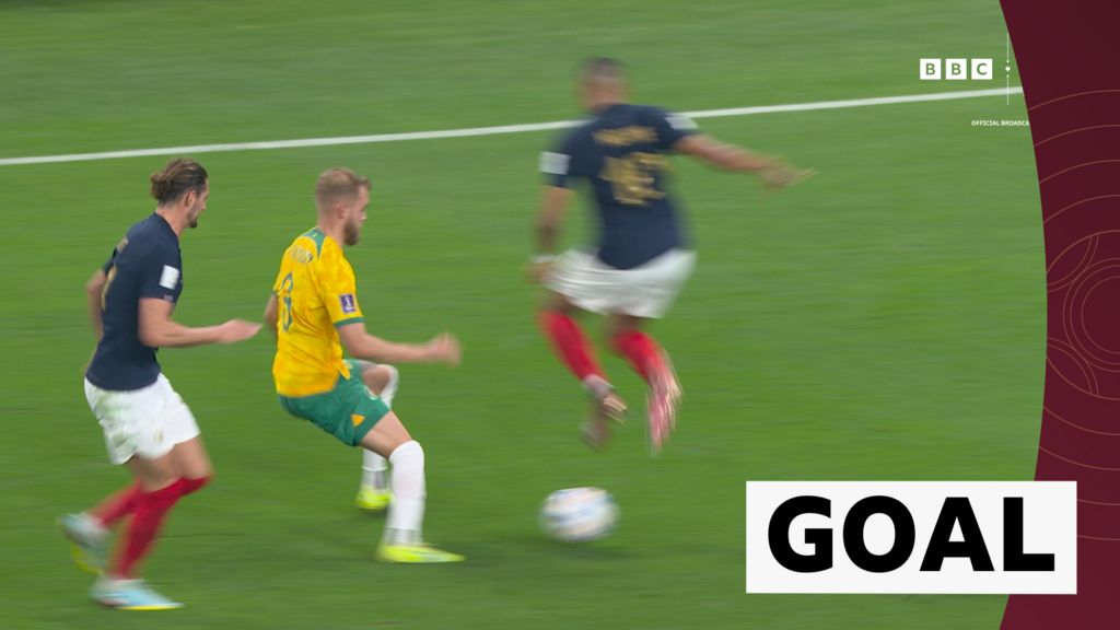 World Cup 2022: Kylian Mbappe flick sets up Olivier Giroud goal for France against Australia