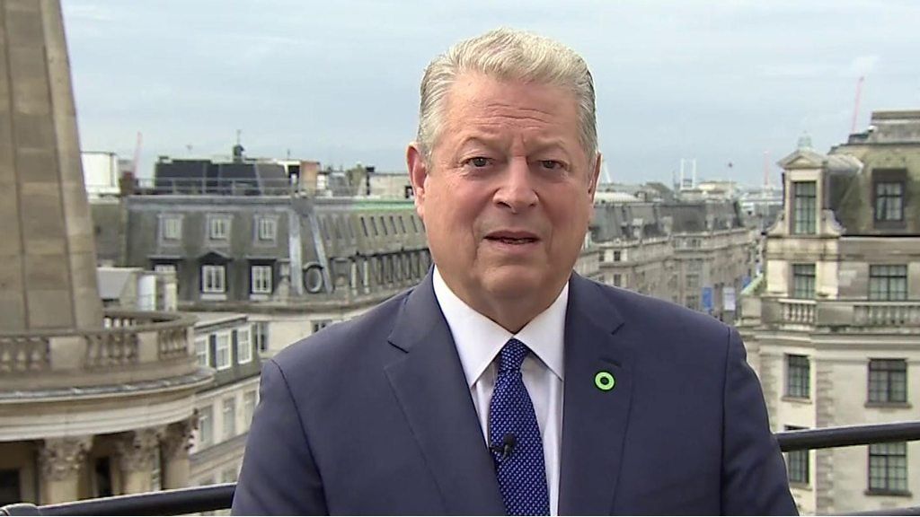Al Gore in London