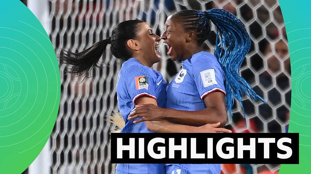 France thrash Morocco to book quarter-final place