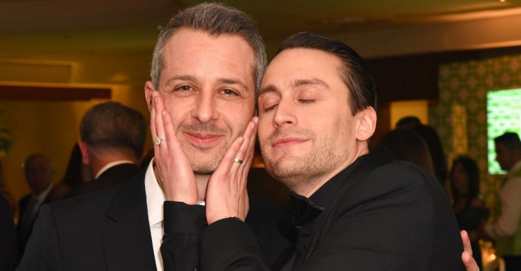 Jeremy Strong and Kieran Culkin attend HBO's Official 2019 Golden Globe Awards After Party on January 6, 2019 in Los Angeles, California