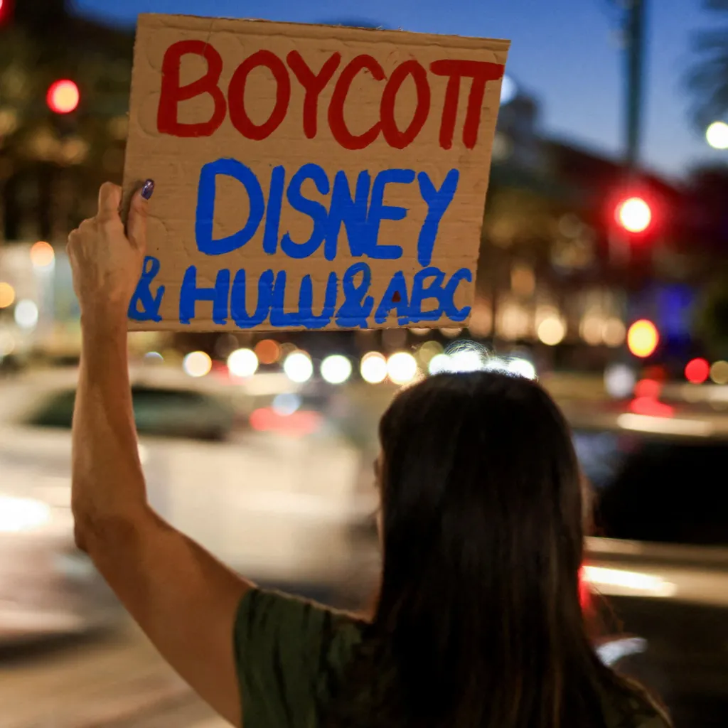 Kimmel supporters were urged to boycott Disney services