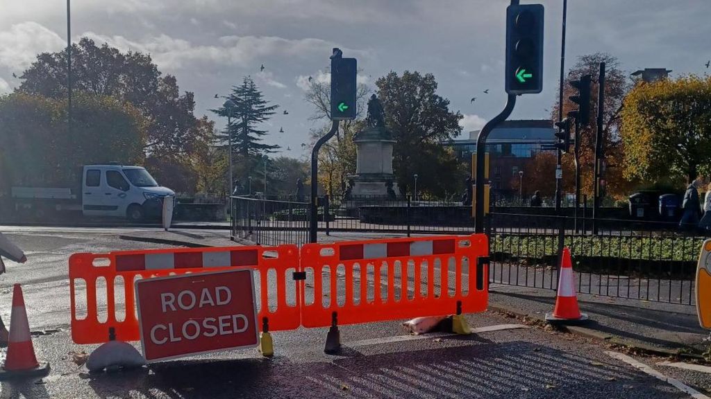 Teen held after car hits Stratford upon Avon bridge BBC News