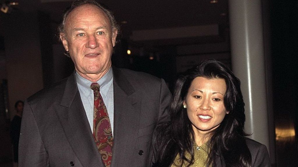 Gene Hackman and Betsy Arakawa in 1995.