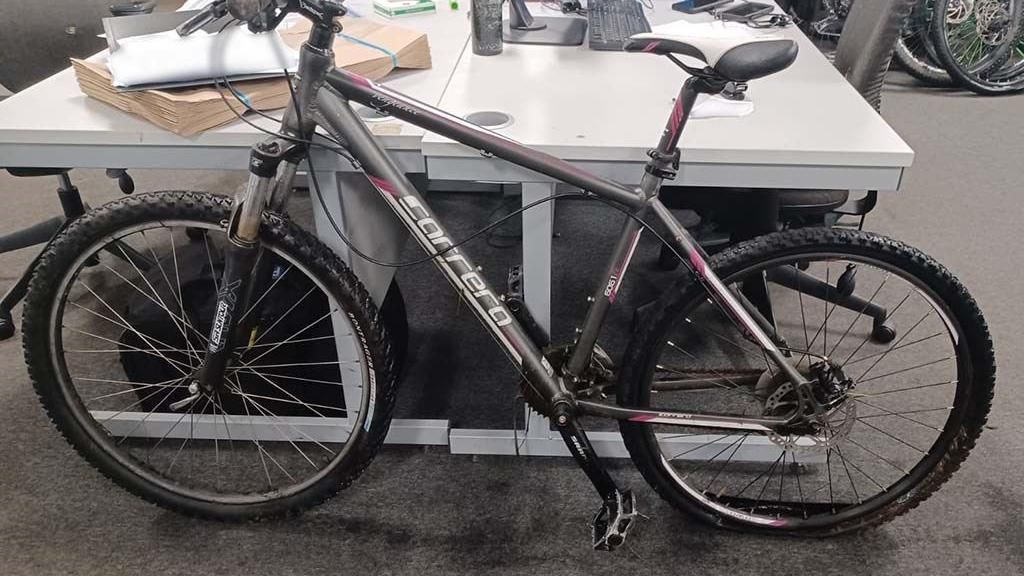 One of the cycles recovered in the raid