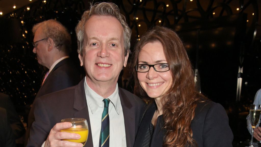 Frank Skinner gets married after four rejections from his now-wife