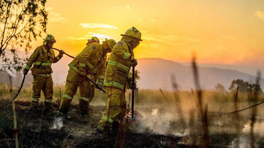 Battling the Blaze: Firefighters Face 'Emergency Level' Infernos Amidst Australia's Heatwave