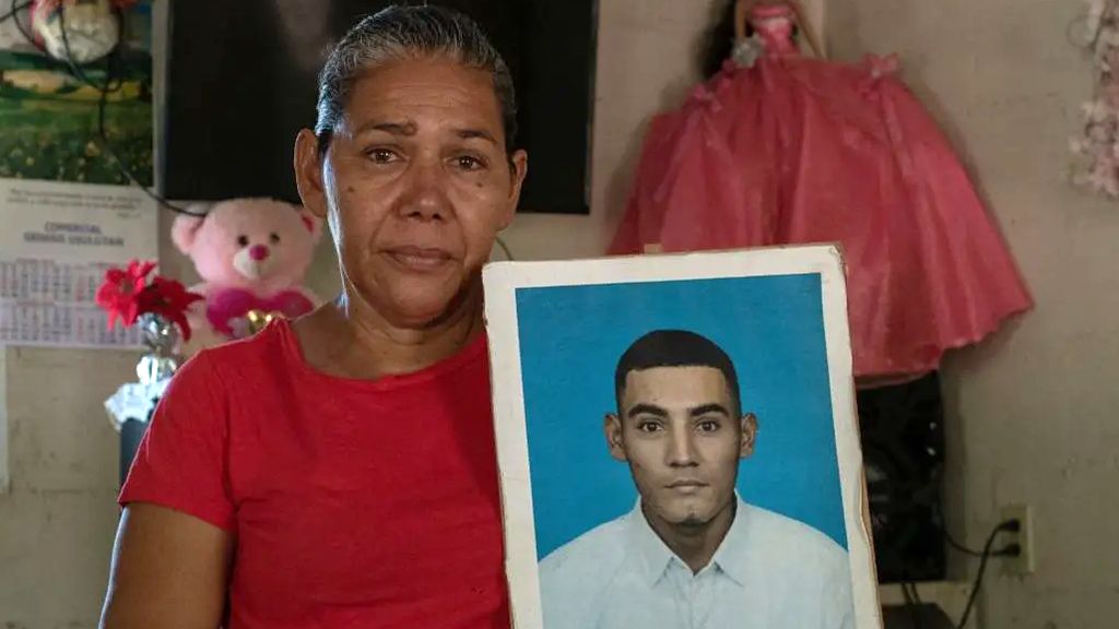 José Duval Mata's mother, Marcela Alvarado, has not heard from him since he was detained more than two years ago

