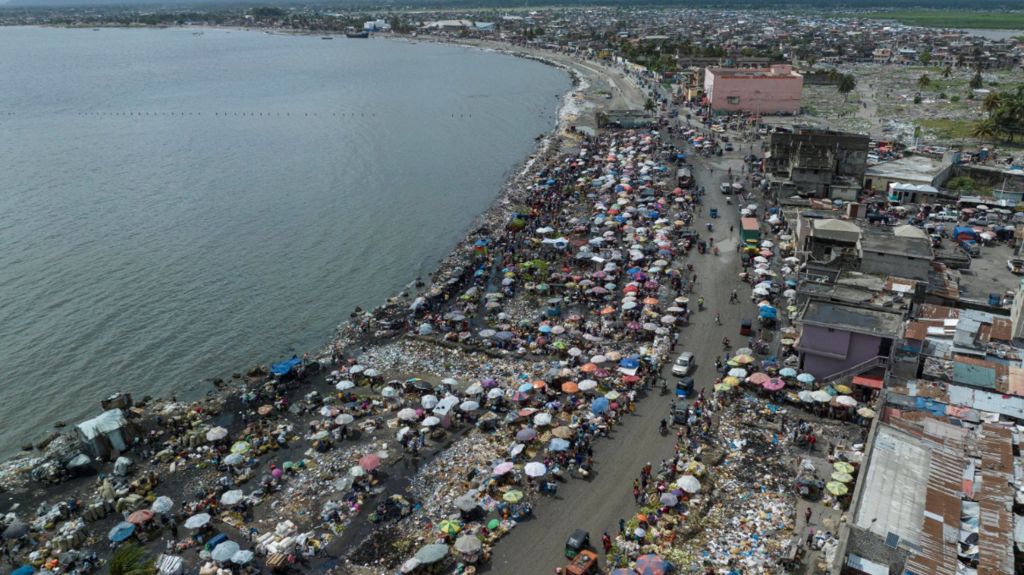 A view of Cap-Haitien in Haiti