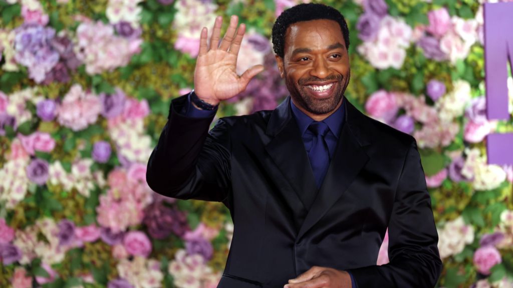 Chiwetel Ejiofor poses at the world premiere of Bridget Jones: Mad About the Boy in Leicester Square, London on 29 January 2025