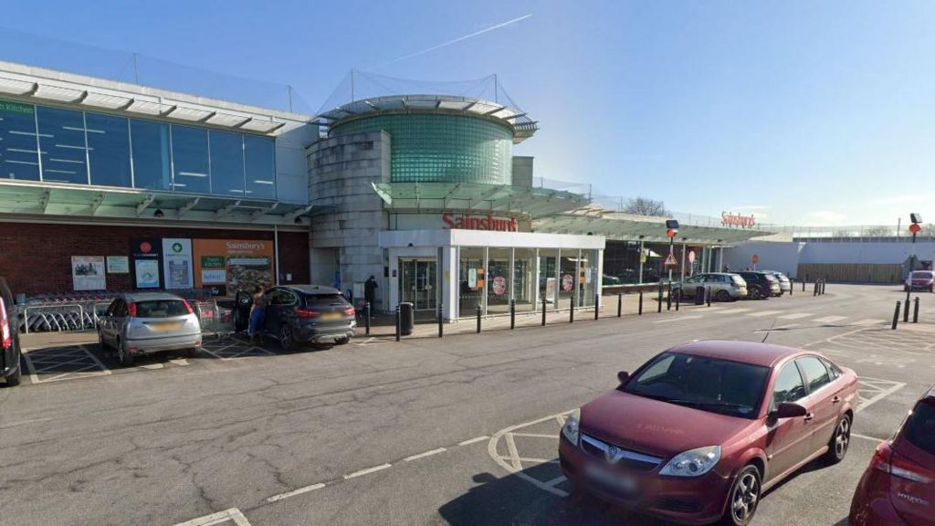 Exeter Sainsbury's evacuated after suspected gas leak - BBC News