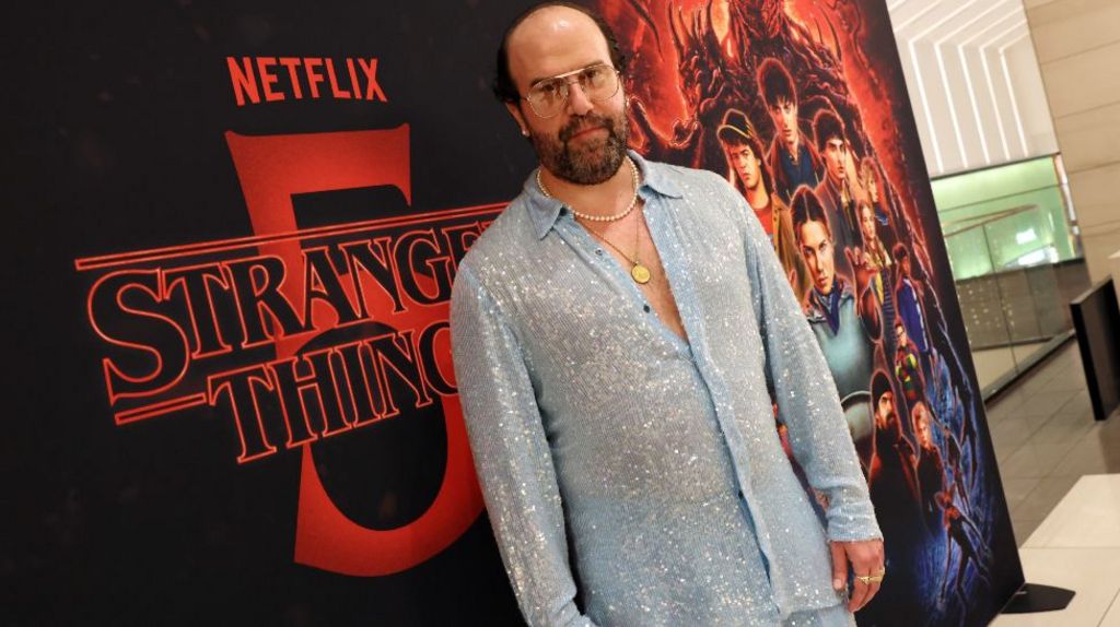 Brett Gelman attends Stranger Things 5: The Finale Fan Screenings at AMC Topanga 12 on December 31, 2025 in Topanga, California