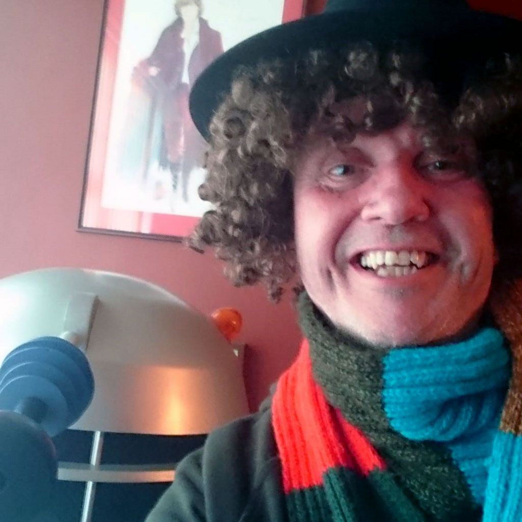 David as Tom Baker