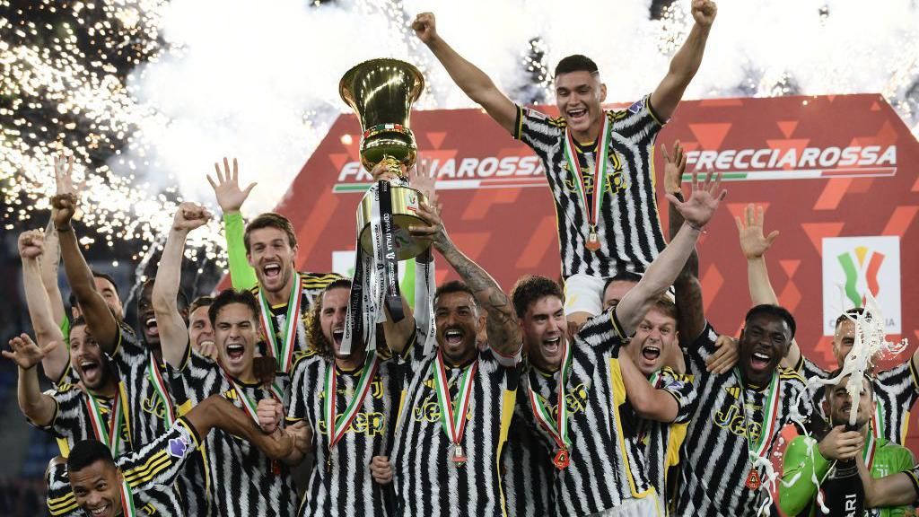 Juventus 1-0 Atalanta: Juve win a record 15th Coppa Italia - BBC Sport