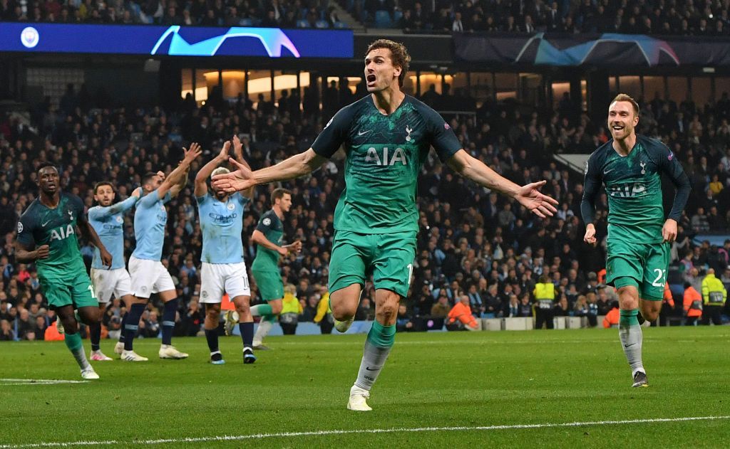 Man City 4-3 Tottenham (Agg: 4-4) Fernando Llorente settles Champions  League classic, Football News