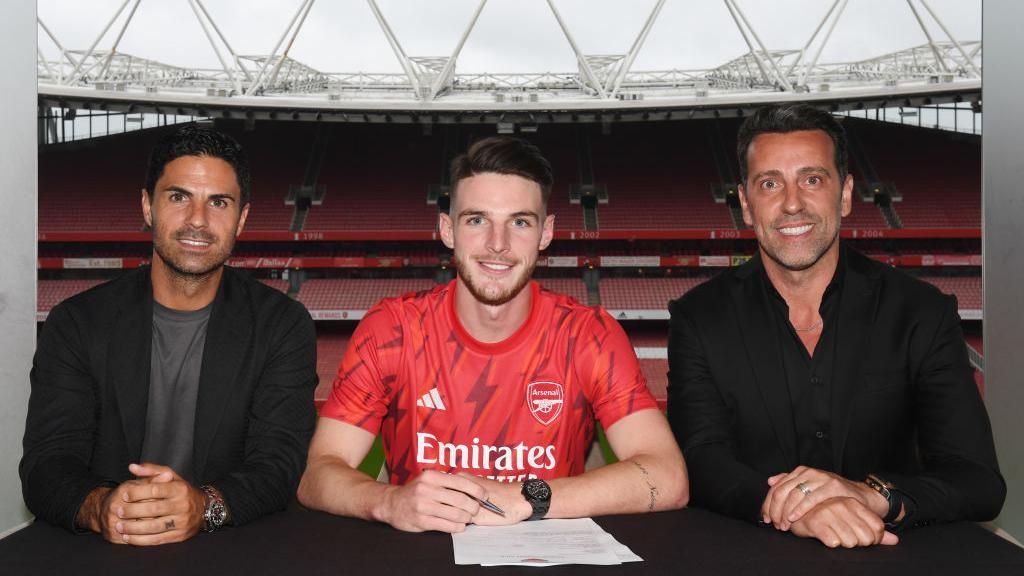 Declan Rice 'is bringing undoubted quality to the club' says Arsenal boss  Arteta - BBC Sport
