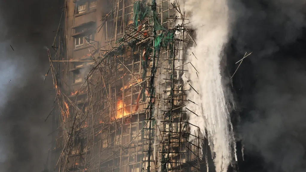 Hong Kong tower fire