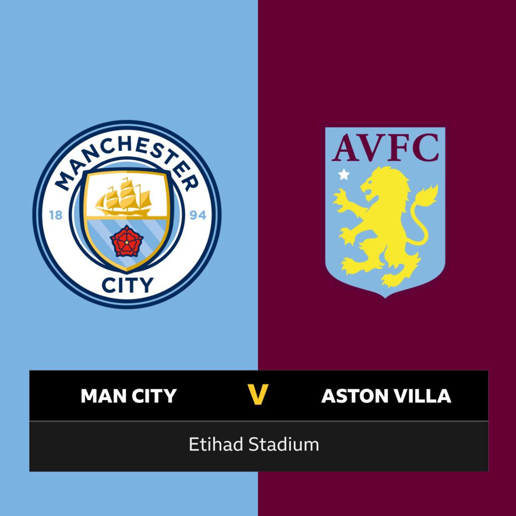 Follow Man City V Aston Villa Live - BBC Sport