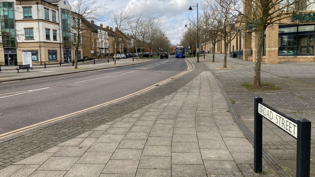 General view of central Cambourne