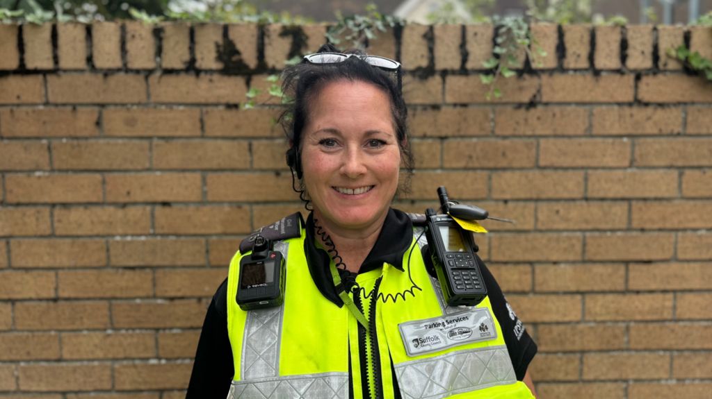 Nikki Phelan, a civil enforcement officer with Ipswich Borough Council