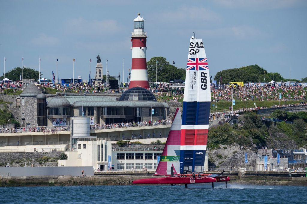 Sail GP competition returning to Plymouth in 2022 BBC News