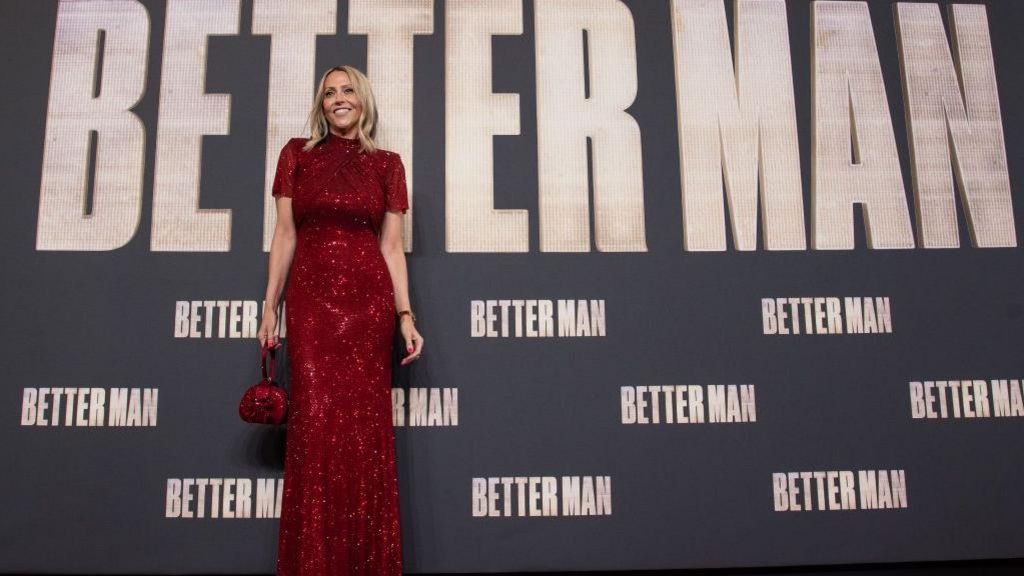 Nicole Appleton at the premiere of Better Man. 