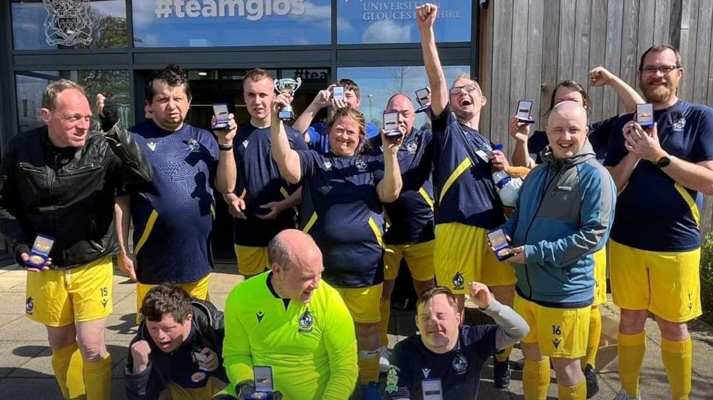 Bristol Rovers Ability football club is double champion - BBC News