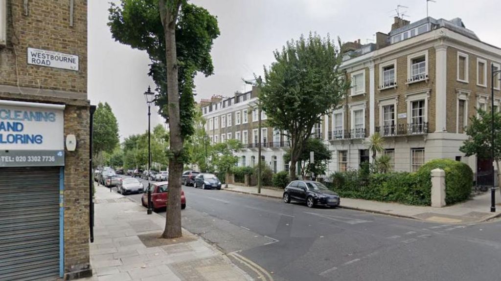 A general view of Westbourne Road. 