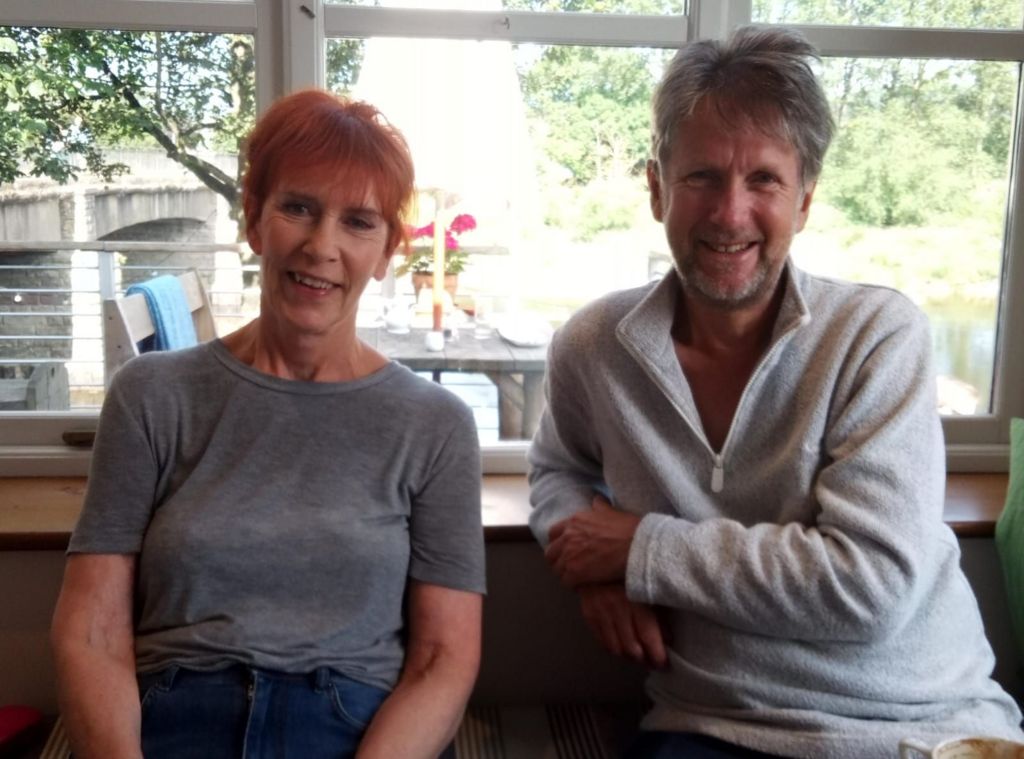 Rhona and Alex