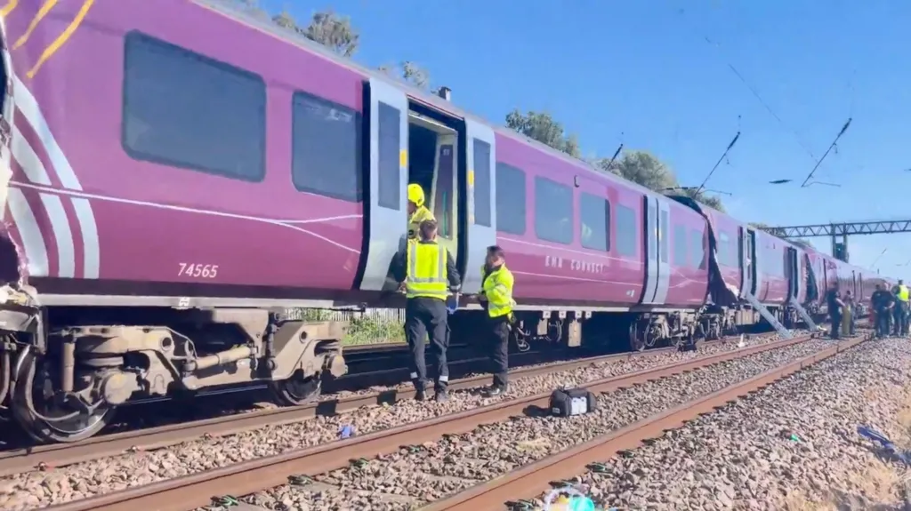 Alerta de interrupción tras accidente ferroviario mortal