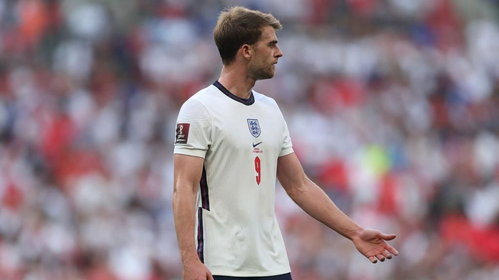 Patrick Bamford in action for England