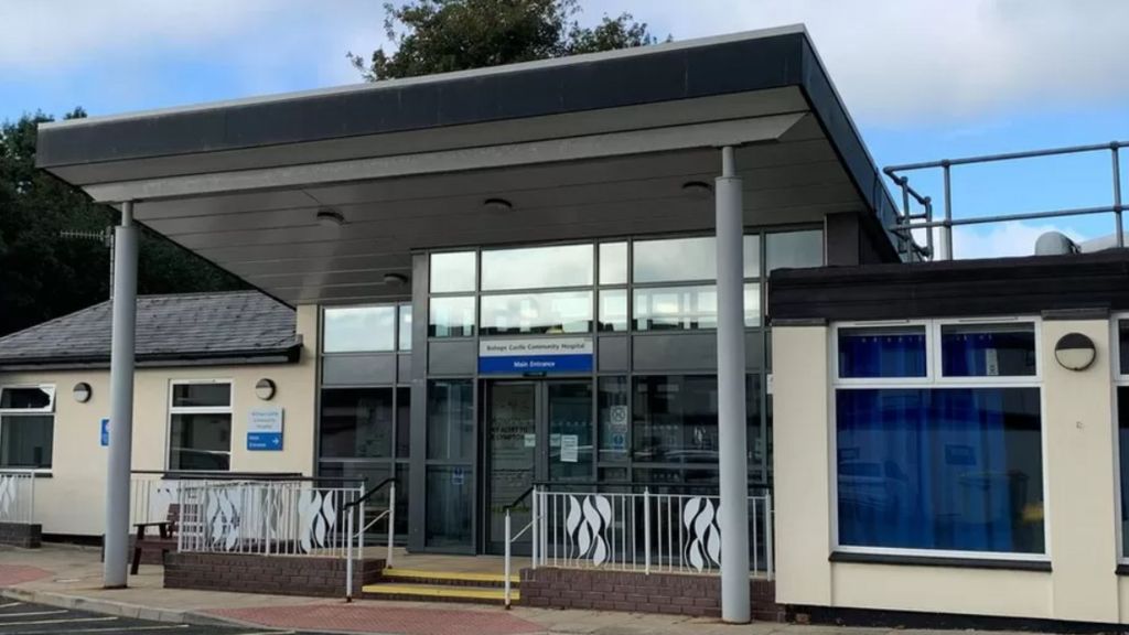 Entrance to Bishop's Castle Community Hospital