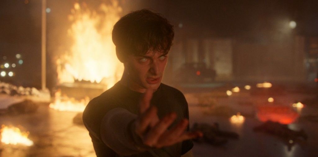 Noah Schnapp as Will Byers, who has found his supernatural powers, his eyes have gone white