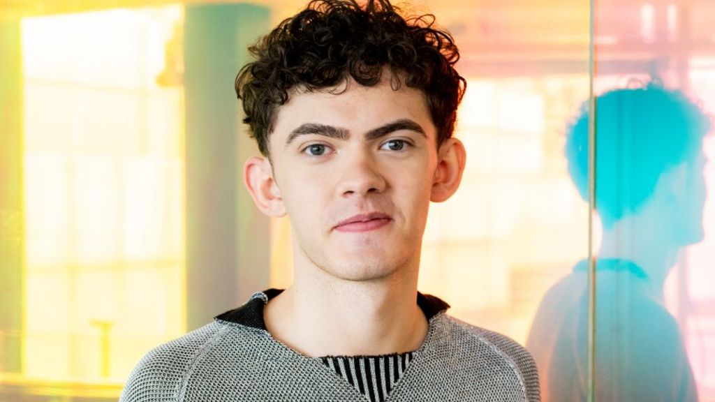 Joe Locke pictured at BBC Radio 1 in September 2024