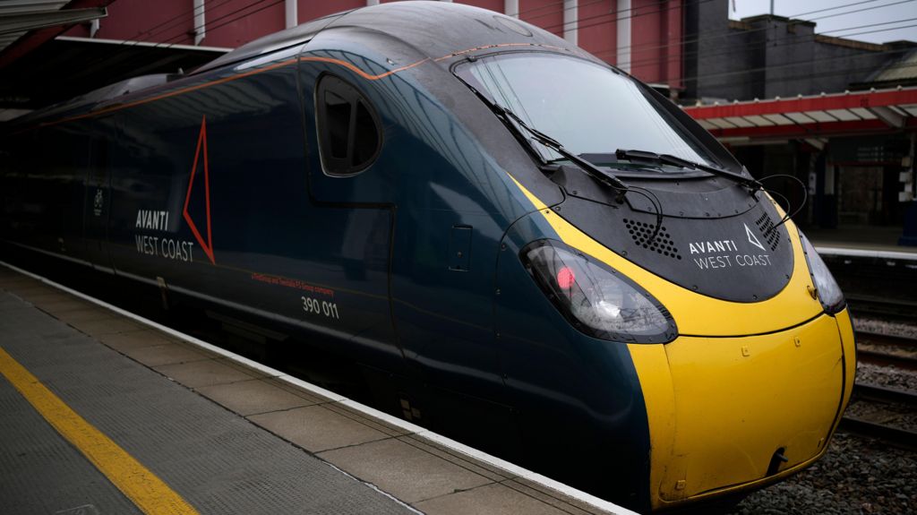 An Avanti train in 2022.