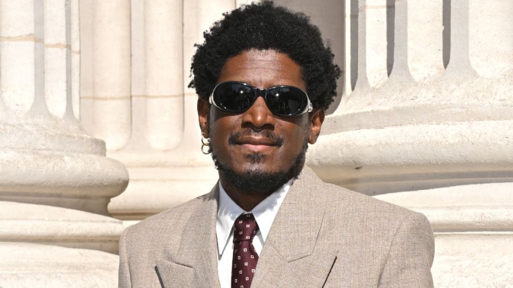 Labrinth attends the Saint Laurent Menswear Spring/Summer 2026 show as part of Paris Fashion Week on June 24, 2025 in Paris, France.