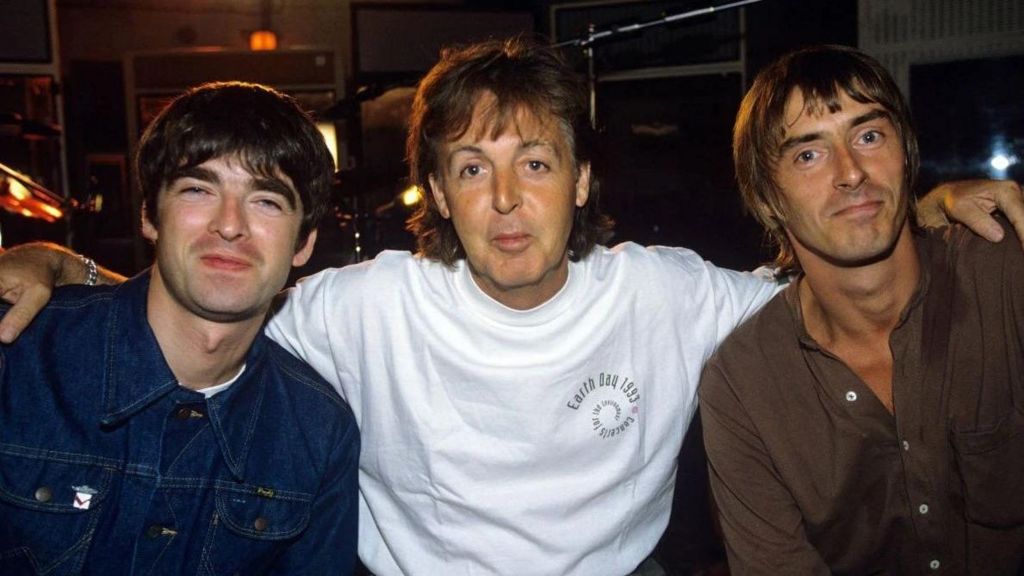 Noel Gallagher, Paul McCartney and Paul Weller
