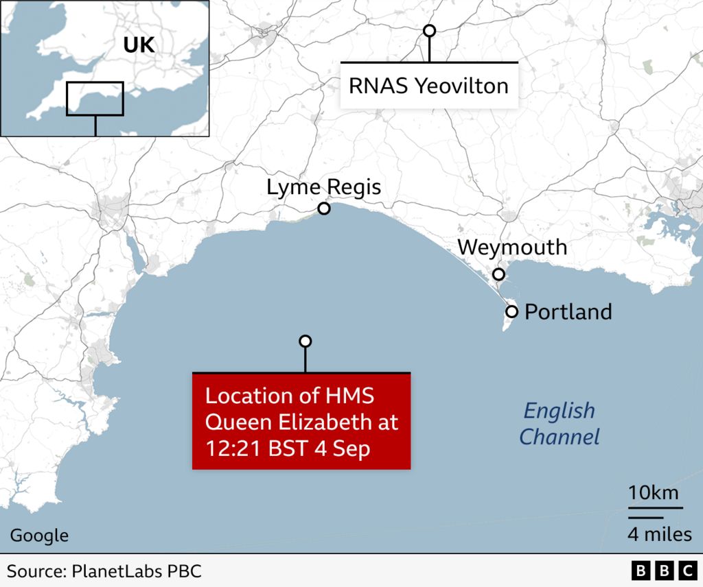 Map of ditching location